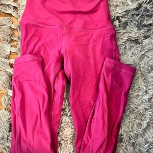 Lululemon Align pant 25”-Pink Lychee